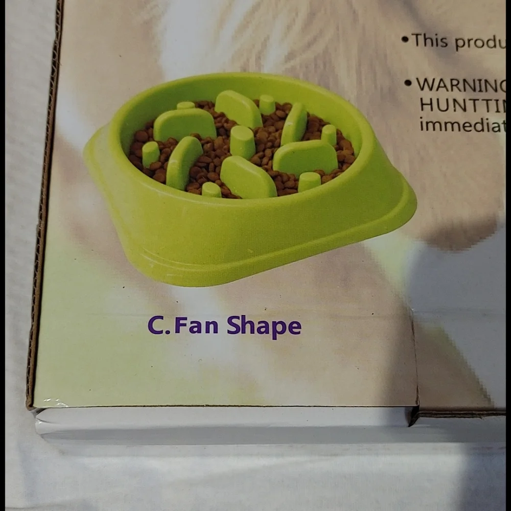 Happy Hunting Pet Bowl NIP